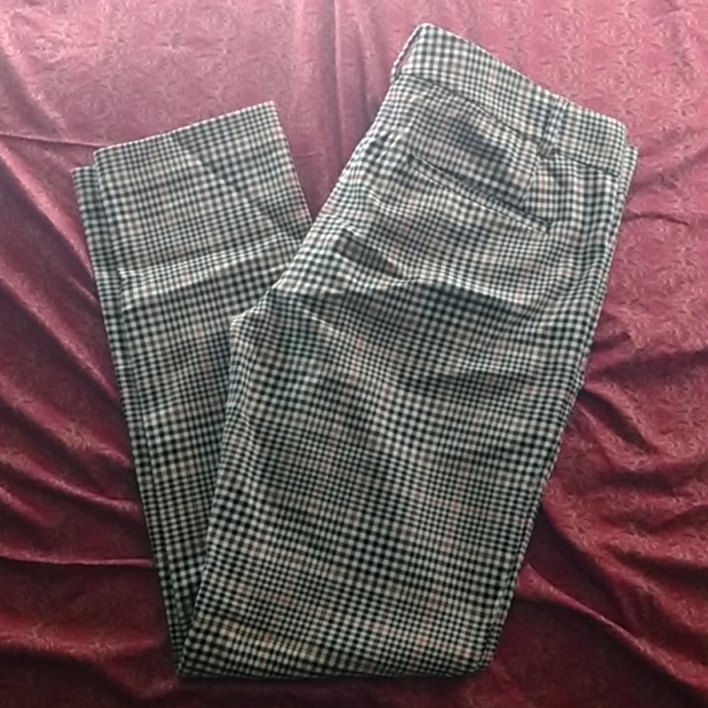 Two For 10% off: Joe plaid slacks size 6